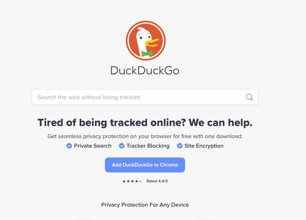 Qu'est-ce que DuckDuckGo ?