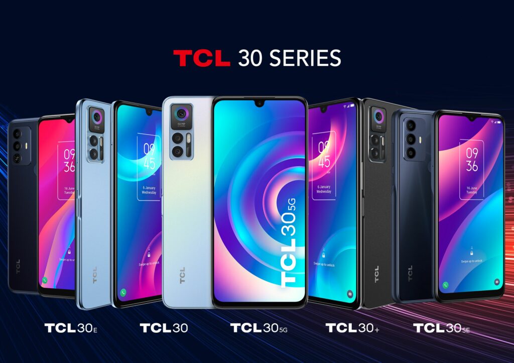 TCL lance une nouvelle gamme de smartphones et plusieurs tablettes