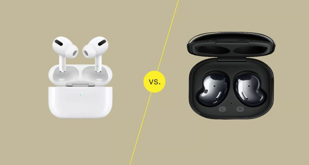 Apple AirPods Pro contre Samsung Galaxy Buds en direct