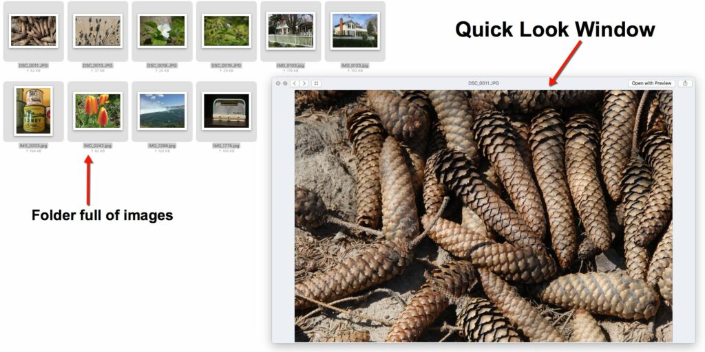 Comment afficher rapidement les dossiers d'images sous Mac OS X