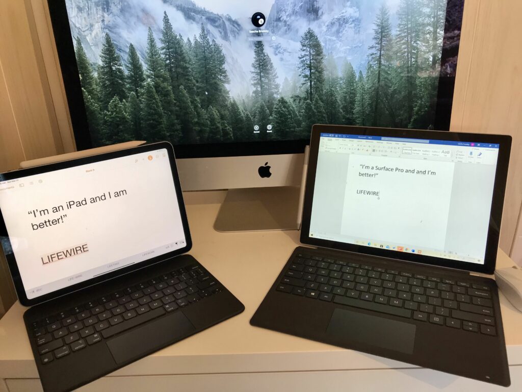 Pourquoi suis-je déchiré entre iPad Air et Surface Pro