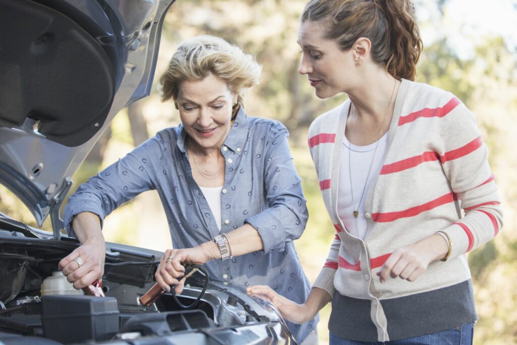 Recharge et entretien de batterie de voiture