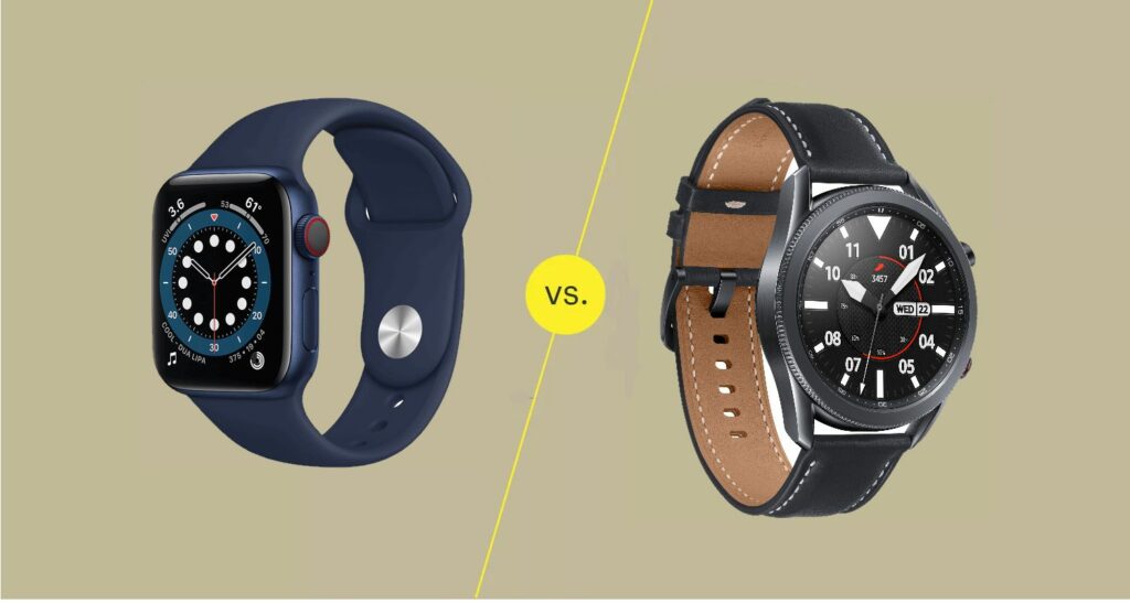 Apple Watch Series 6 vs Samsung Galaxy Watch3 : quelle montre connectée est la meilleure ?