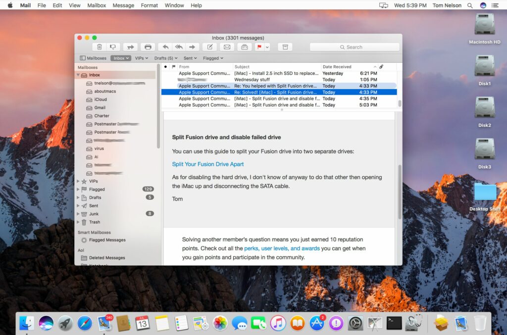 Comment afficher les messages dans une police plus grande dans Apple Mail