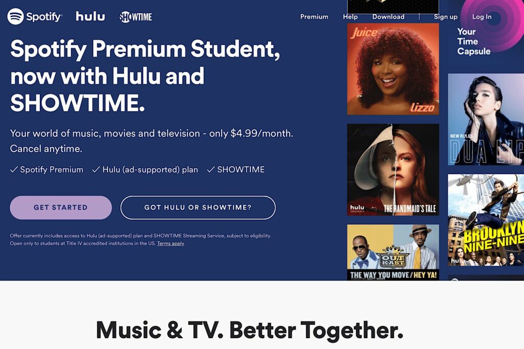 Comment connecter Spotify à Hulu