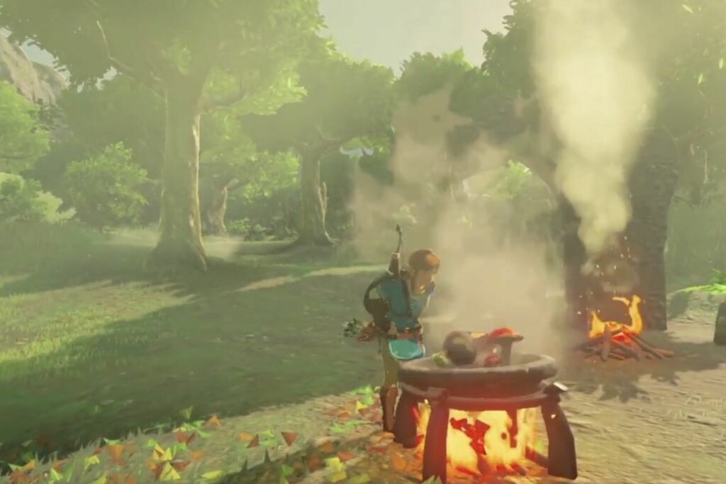Comment cuisiner dans Zelda: Breath of the Wild