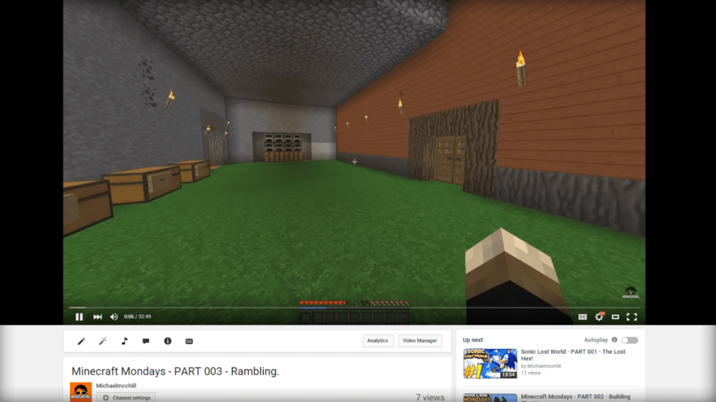 Comment faire une vidéo Minecraft