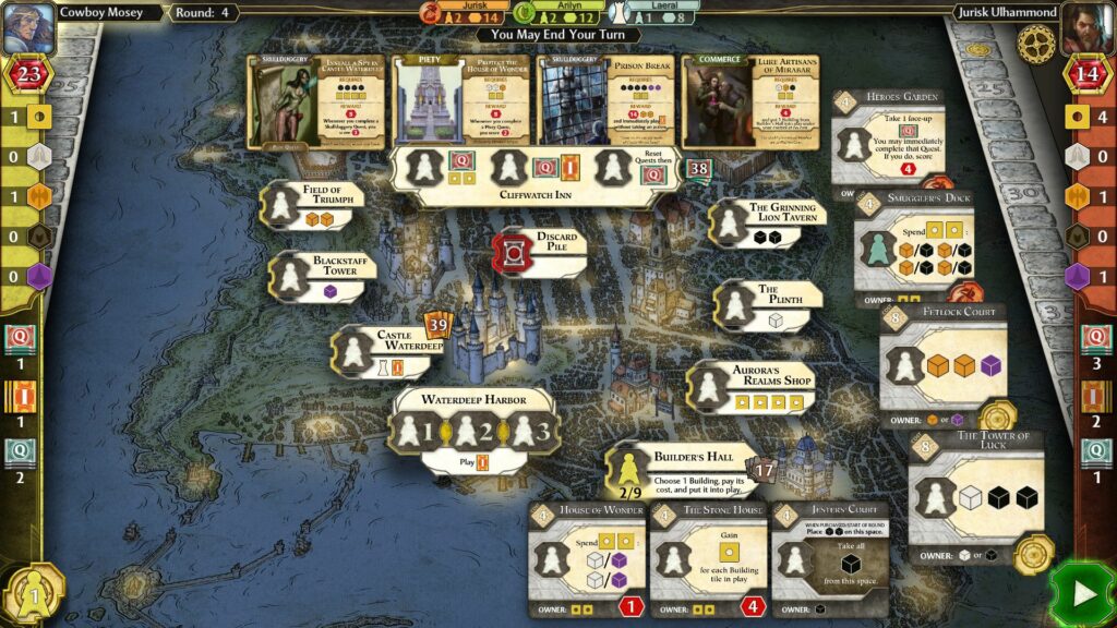 Conseils et stratégies de Waterdeep Lords