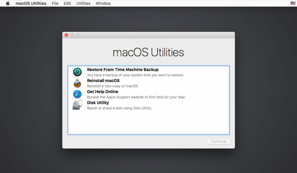 Identifiez la version de Mac OS sur la partition de récupération