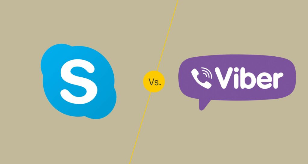 Skype et Viber