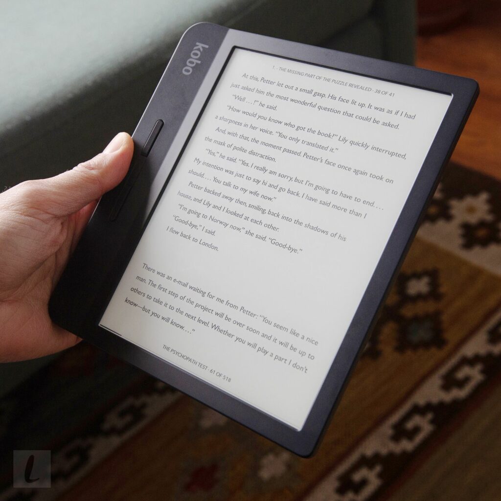 Test de la Kobo Libra H2O