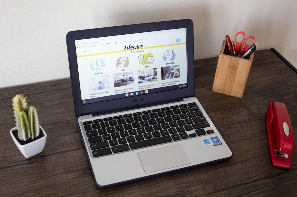 Test du Chromebook C202SA d'Asus