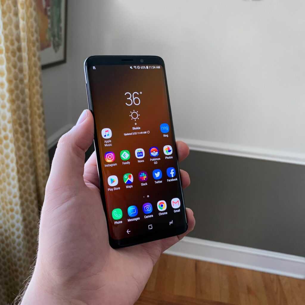 Test du Samsung Galaxy S9