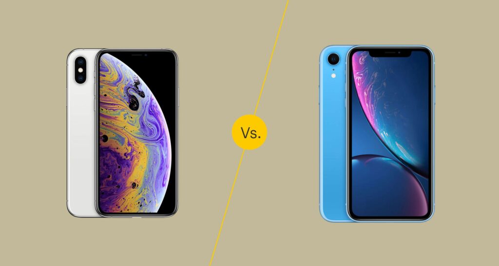 iPhone XS contre iPhone XR