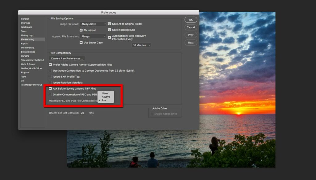 Comment enregistrer des fichiers PSD pour les anciennes versions de Photoshop