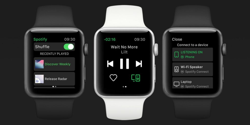 Comment utiliser Spotify sur Apple Watch