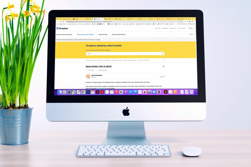 Dropbox met à jour l'application macOS avec une prise en charge native de la puce M1