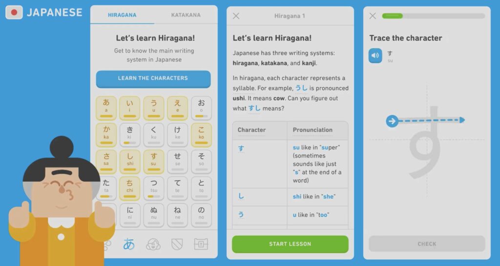 Duolingo révèle des options d'apprentissage pour les langues non latines