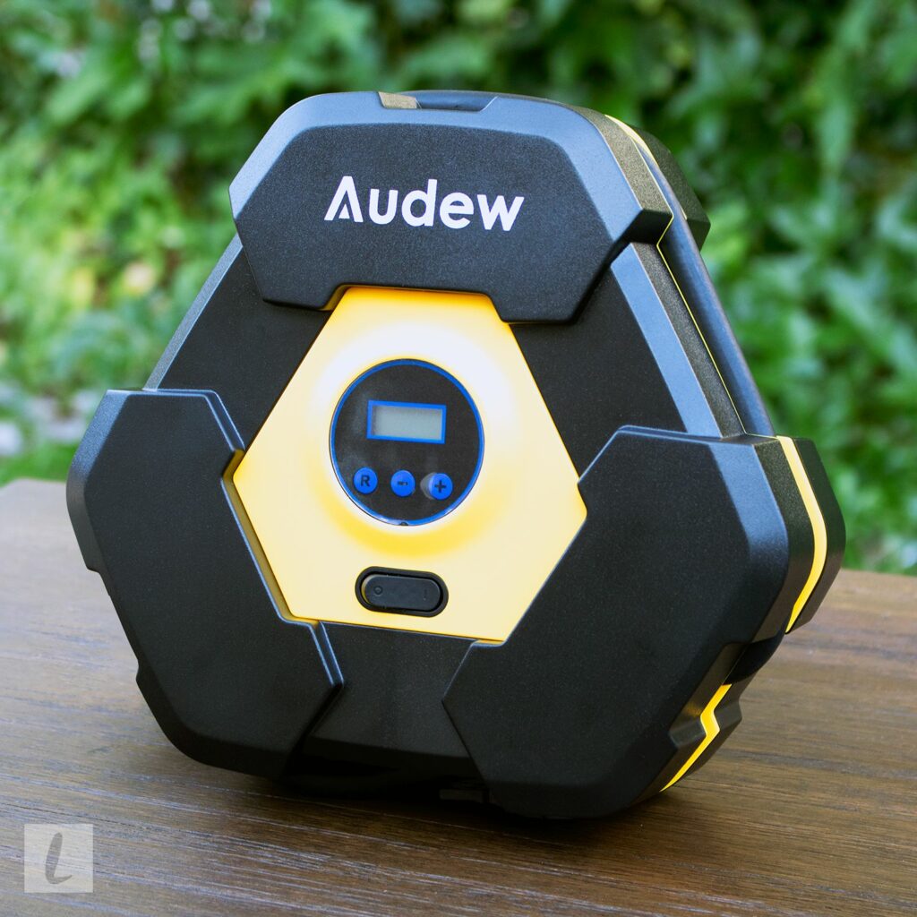 Examen de la pompe de compresseur d'air portable Audew