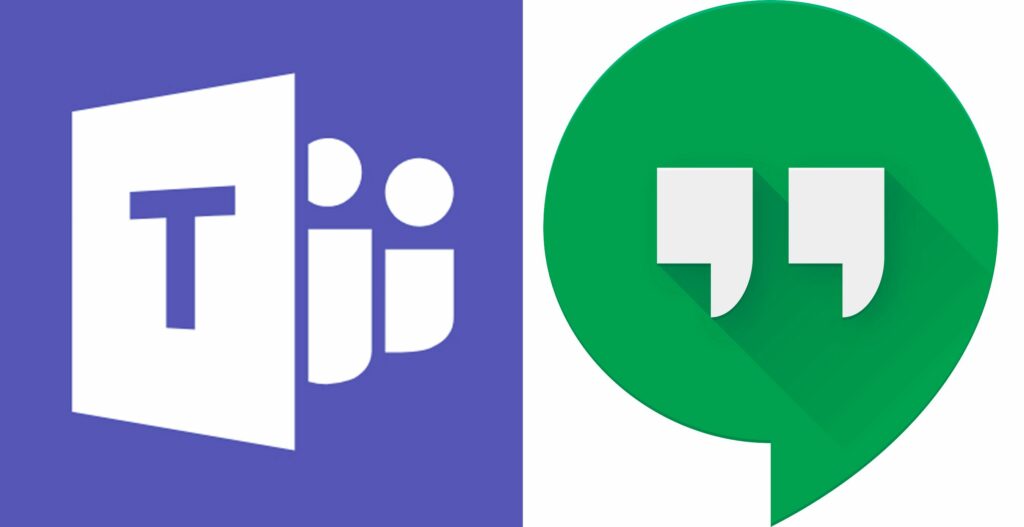 Microsoft Teams et Google Hangout Premium sont désormais gratuits