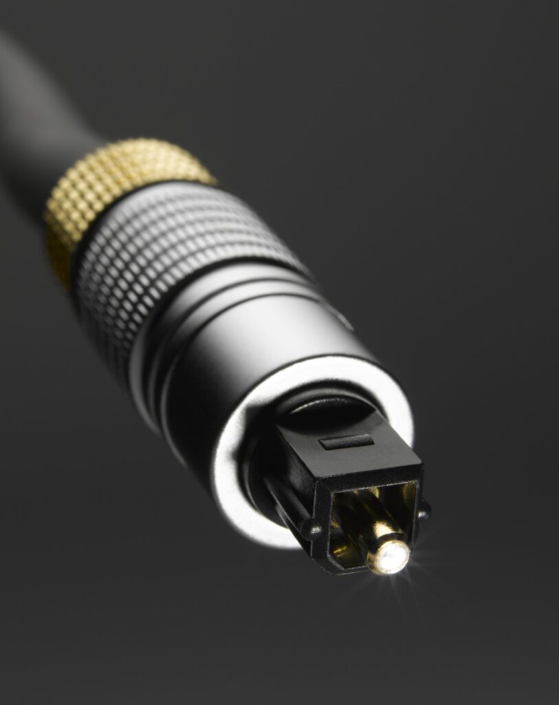 Qu'est-ce qu'une connexion audio TOSLINK ?