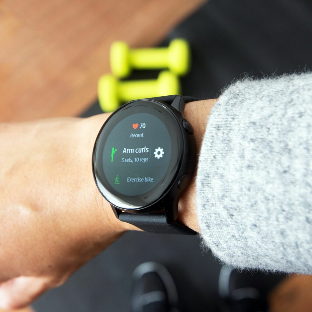 Test de la Samsung Galaxy Watch Active