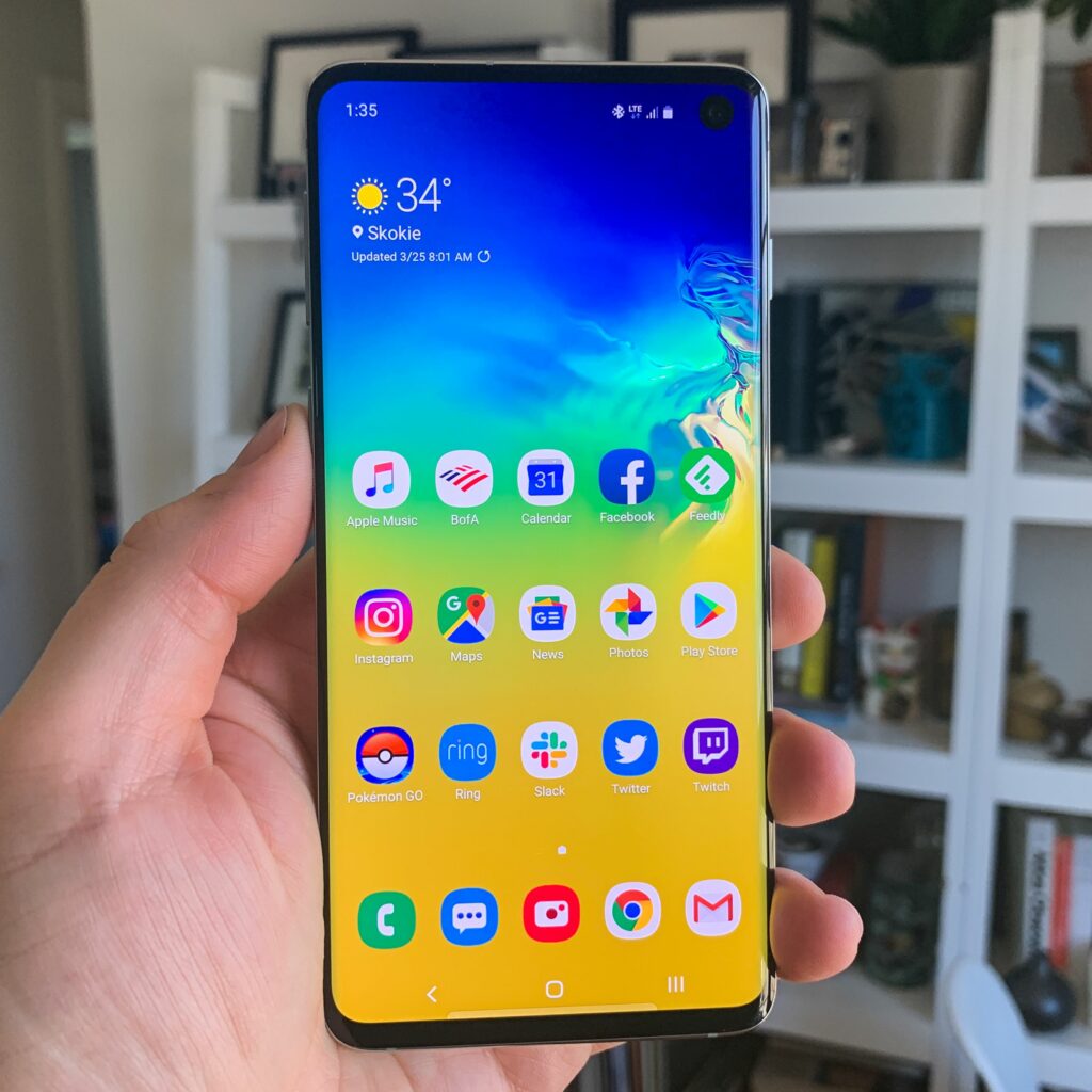 Test du Samsung Galaxy S10