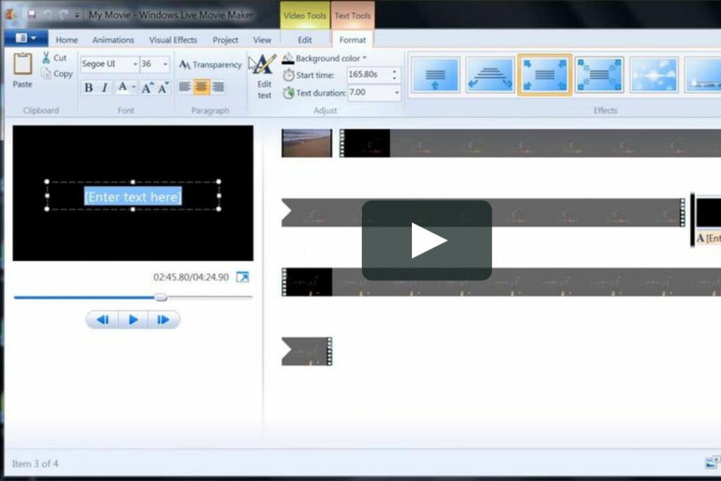 Un guide pour créer des montages dans Windows Movie Maker