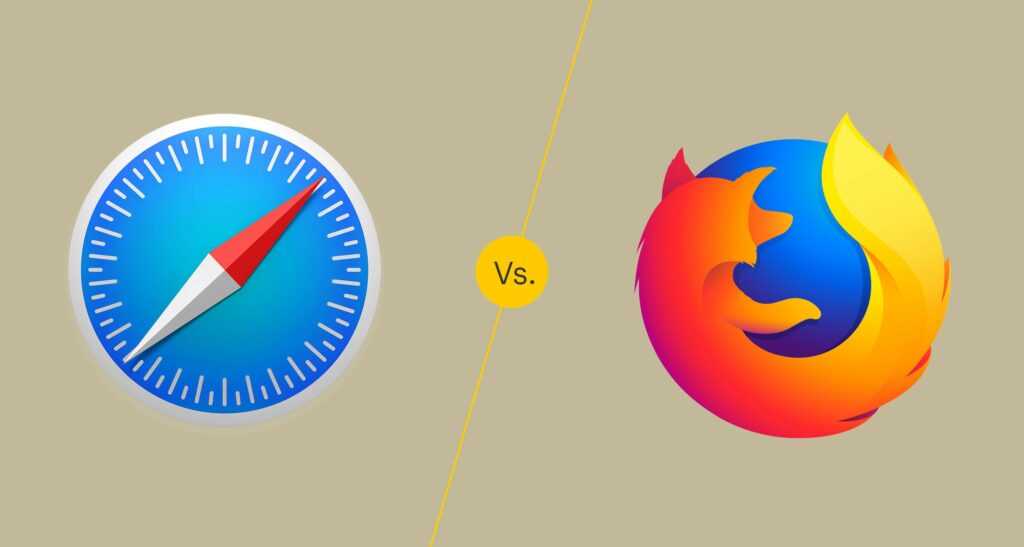 Apple Safari et Mozilla Firefox