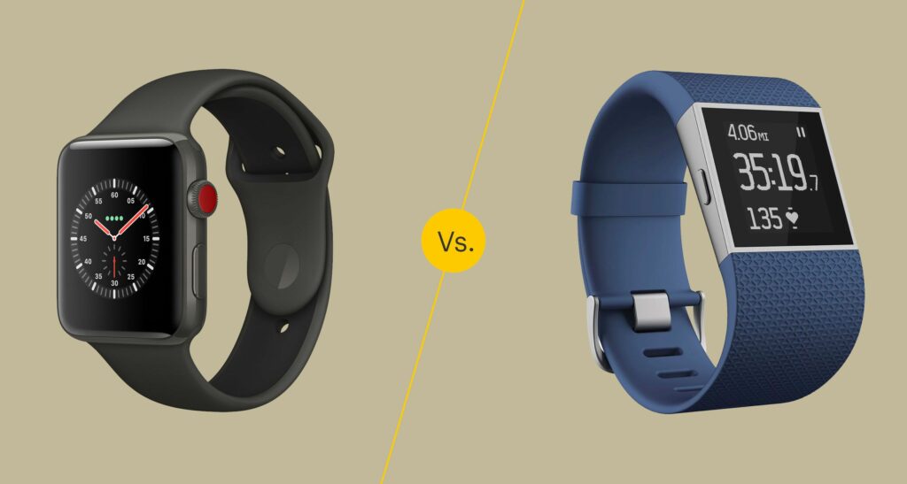 Apple Watch et Fitbit