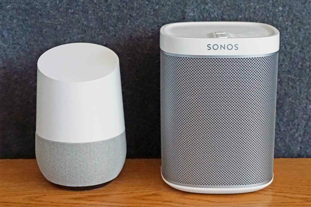 Comment connecter Google Home aux enceintes Sonos