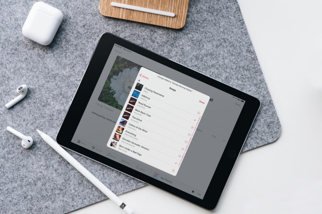 Comment créer des listes de lecture sur iPad