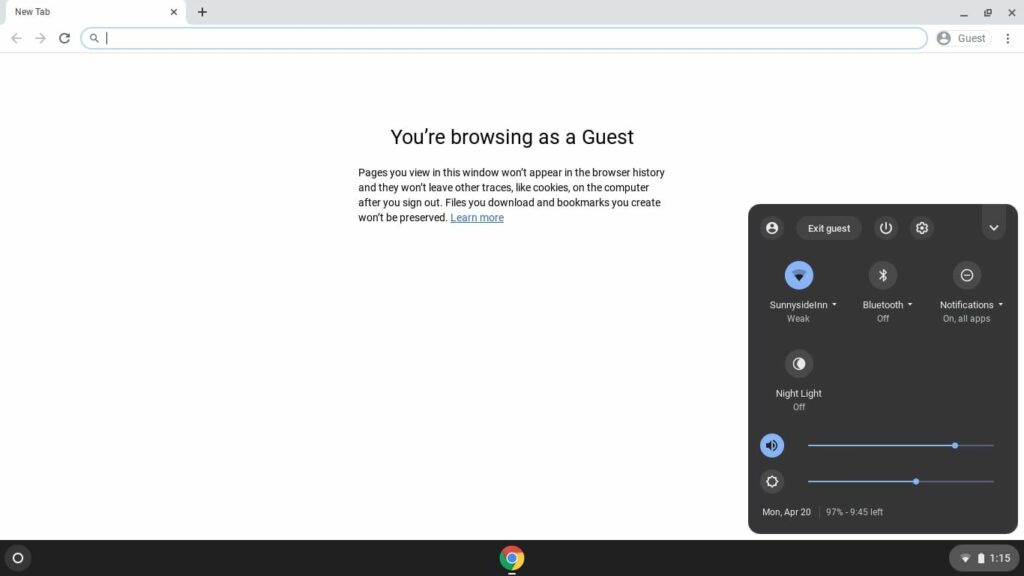 Comment utiliser le mode invité Chromebook