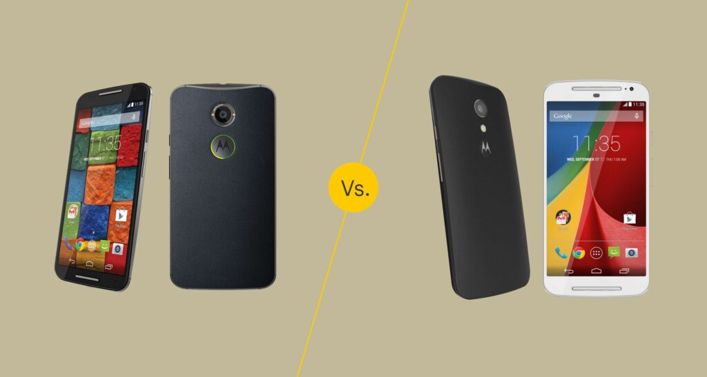 Moto X et Moto G