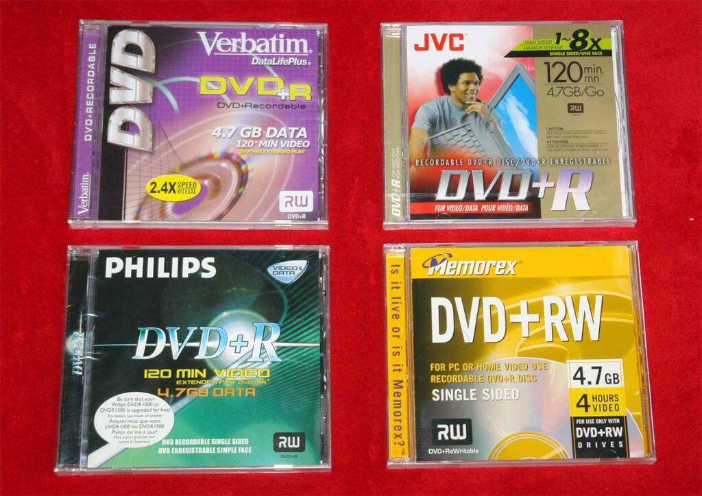 Quels disques DVD vierges utilisez-vous dans votre graveur de DVD ?