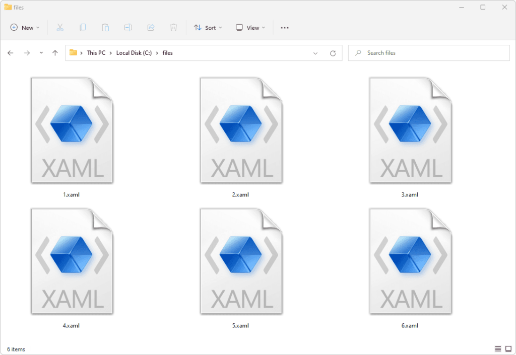 Qu'est-ce qu'un fichier XAML ?