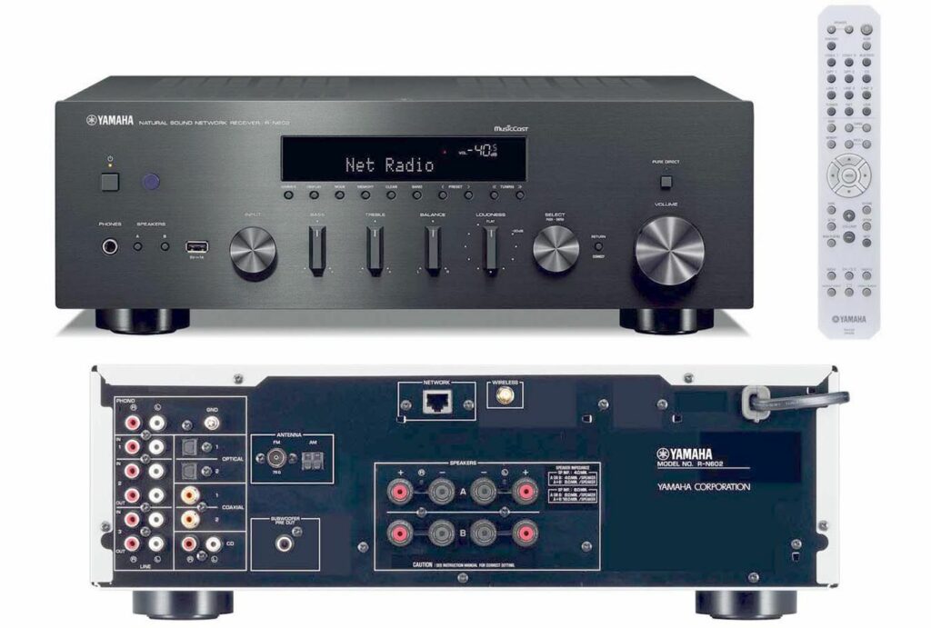 Récepteurs stéréo Yamaha R-N602 et R-N402 avec MusicCast