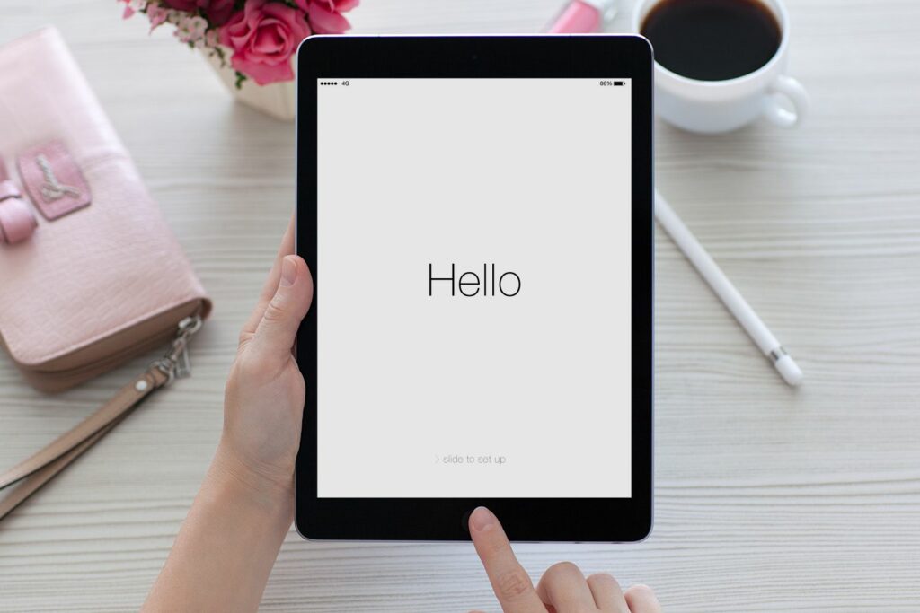 Restauration d'un iPad gelé à l'écran "Hello" ou "Slide to Upgrade"