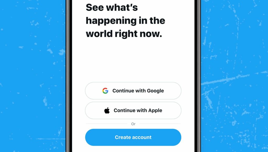 Twitter vous permet désormais de vous connecter avec les identifiants Google et Apple