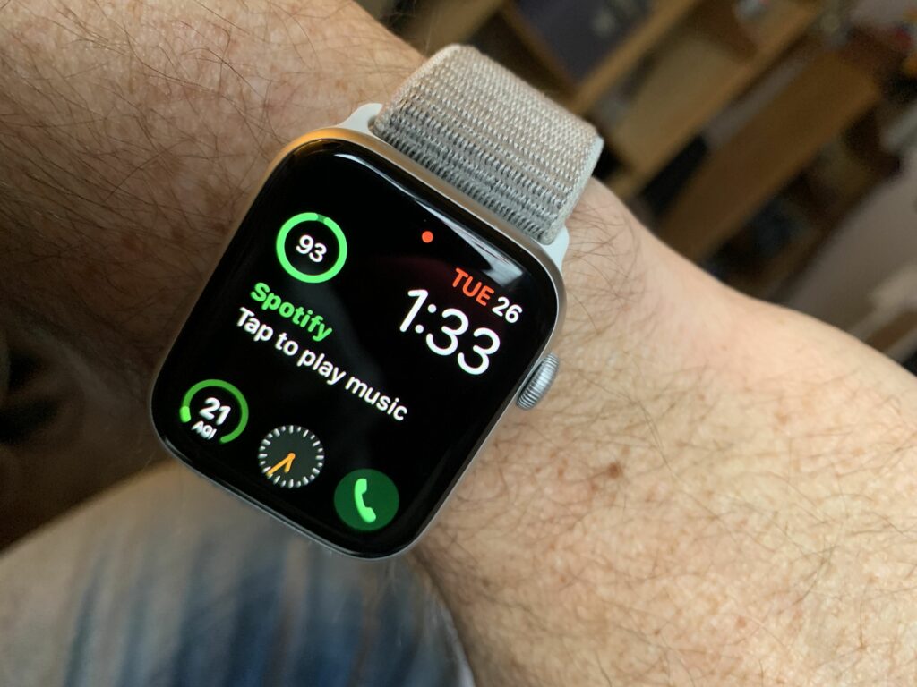 ​​Comment obtenir des complications AQI sur Apple Watch