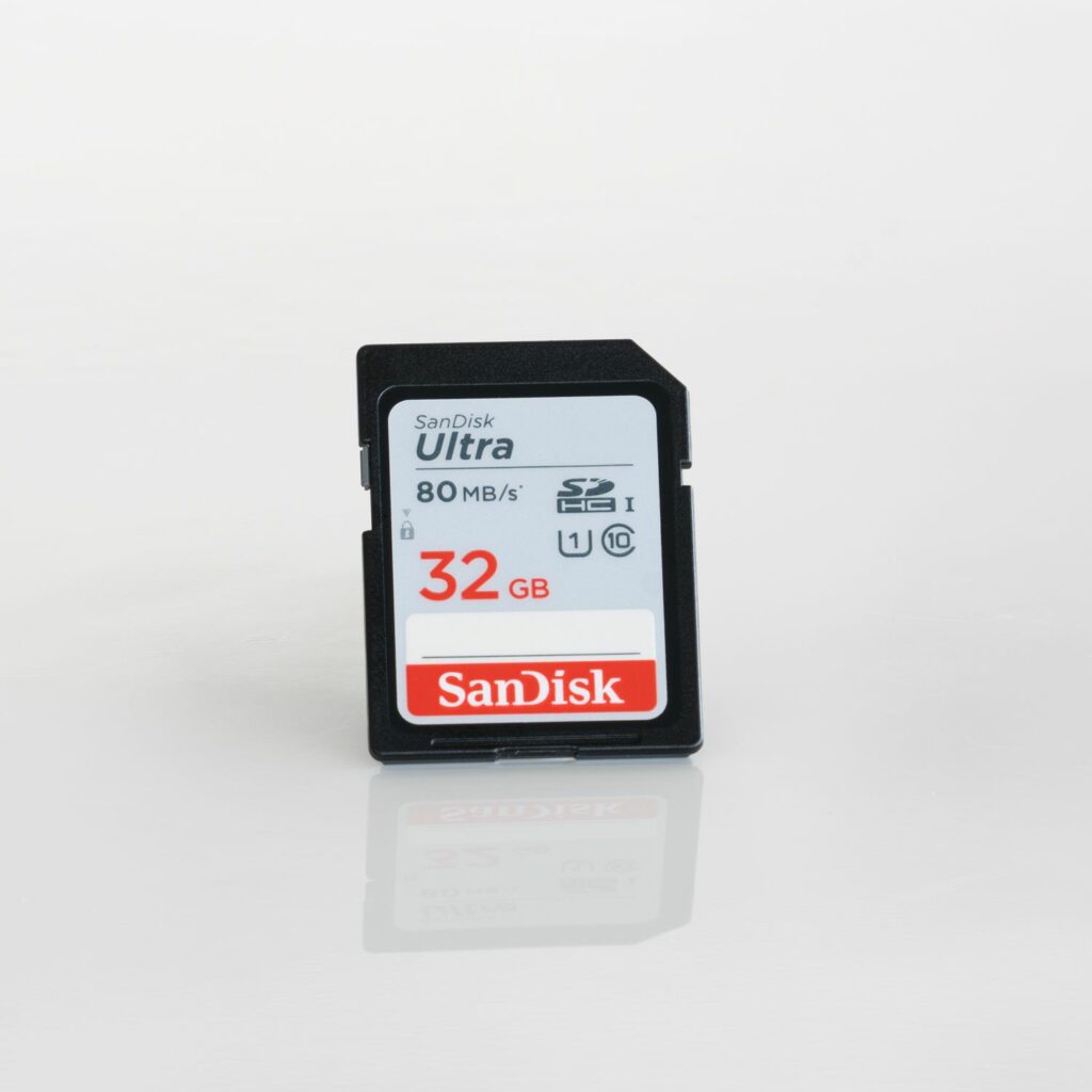 Carte SanDisk 32 Go Ultra SDHC