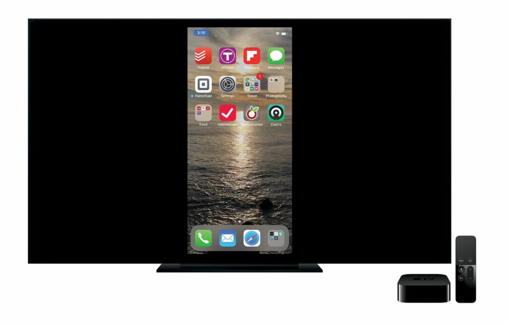 Comment mettre en miroir en utilisant AirPlay