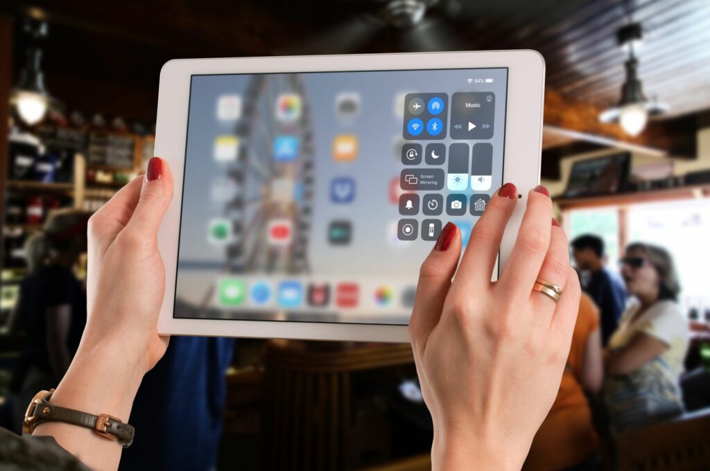 Comment utiliser le panneau de configuration de l'iPad