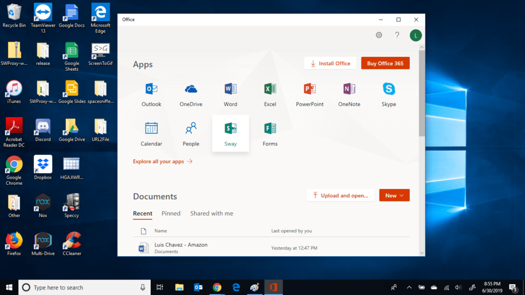 Comment utiliser les applications Office pour Windows