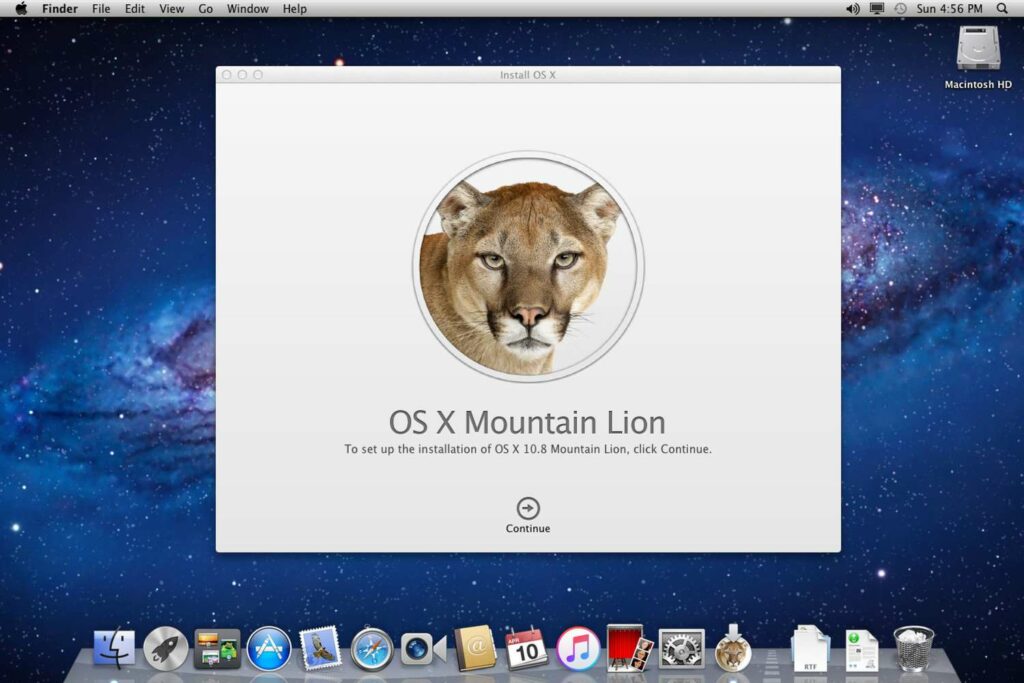 Configuration minimale requise pour OS X Mountain Lion (10.8)