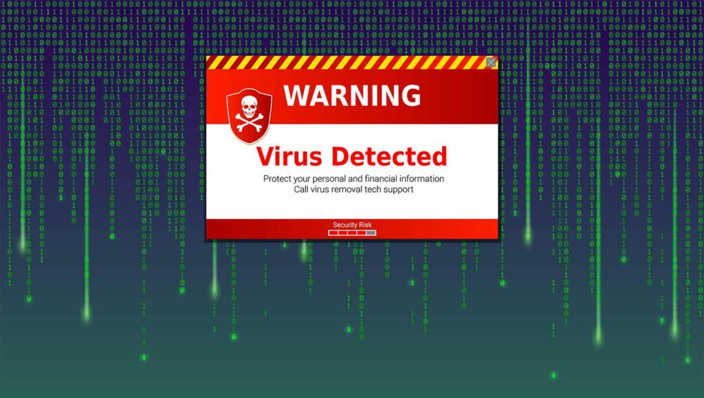 Recherche de virus avec Security Essentials