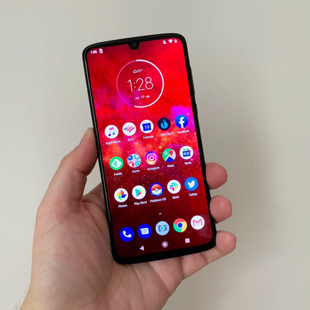 Test du Motorola Moto Z4