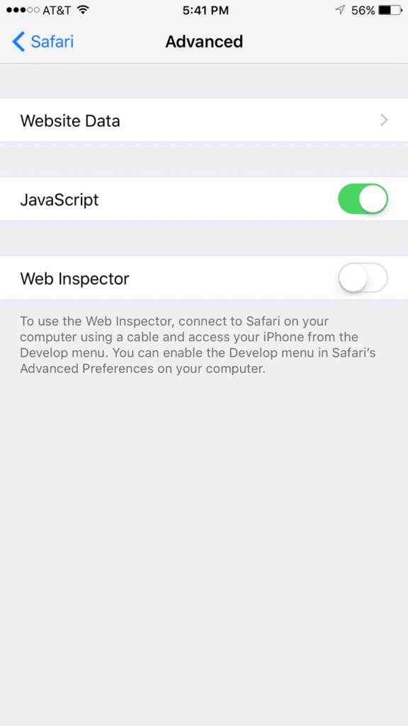 Comment désactiver JavaScript dans Safari sur iPhone