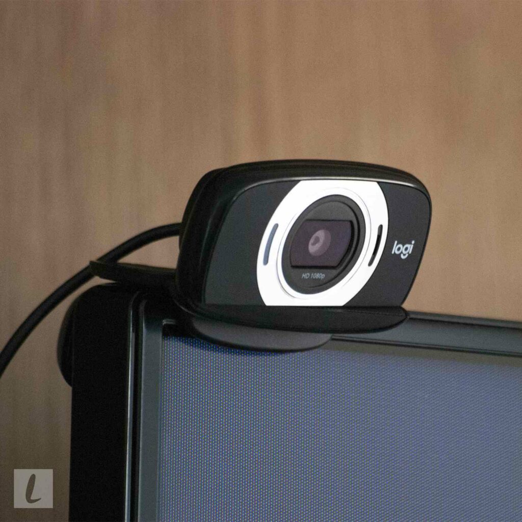 Examen de la webcam Logitech C615