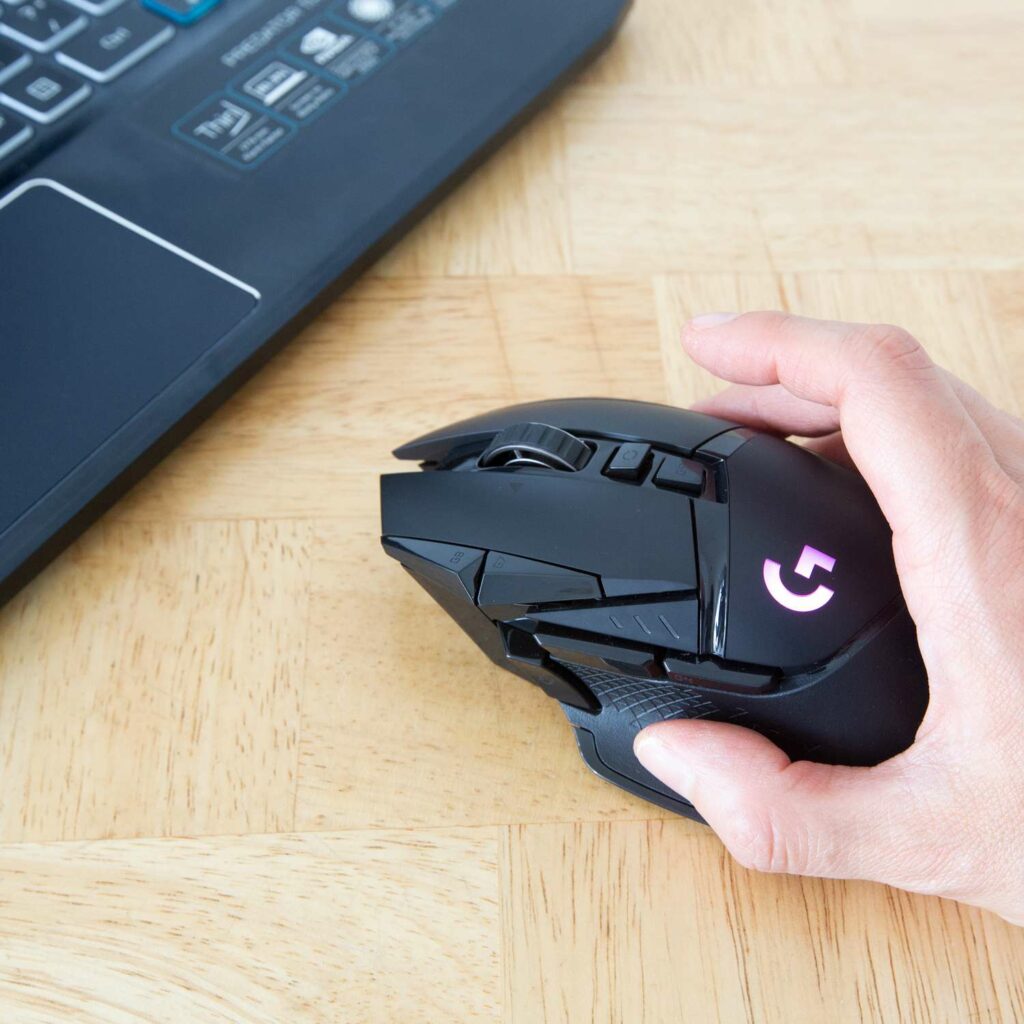 Test Logitech G502 Lightspeed